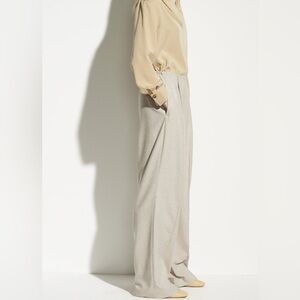 NWT Vince Pull On Oatmeal Heather Wide Leg Pants | Size XS